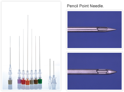 Pencil Point Needle.